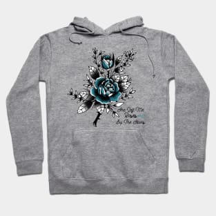 Roses by the stairs Hoodie